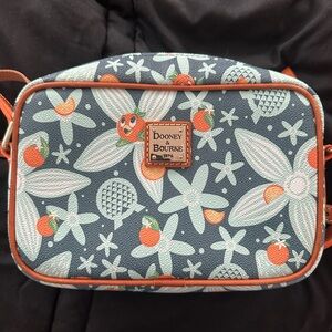 Dooney & Bourke Floral Crossbody Bag Disney Orange Bird 2024